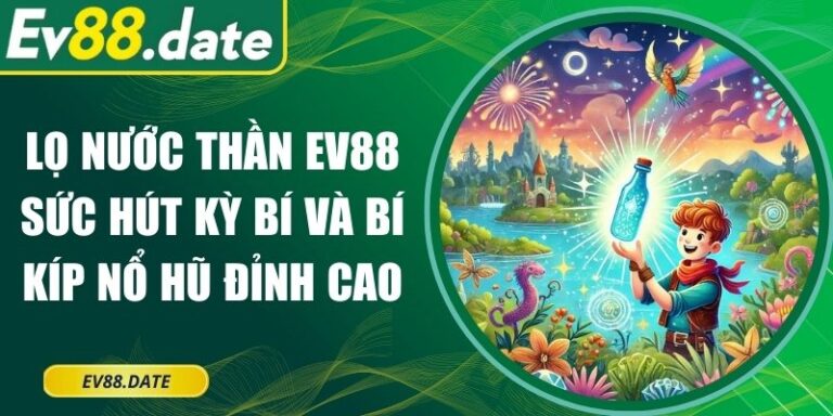 Lọ Nước Thần EV88 Sức Hút Kỳ Bí Và Bí Kíp Nổ Hũ Đỉnh Cao