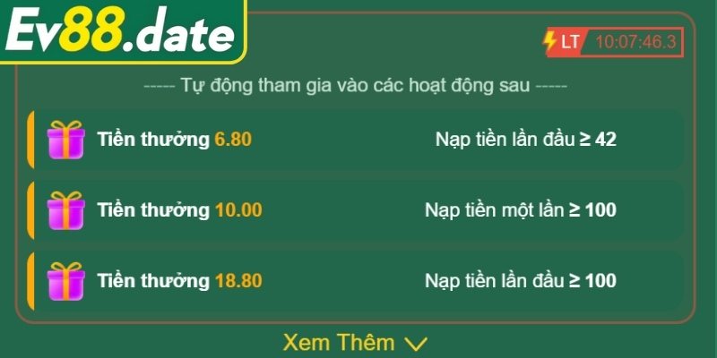 Ưu điểm vượt trội khi nạp tiền cho anh em